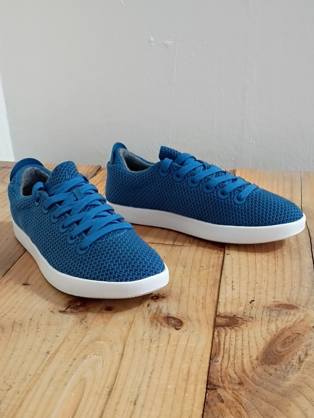 Allbirds Women's Tree Piper in Basin Blue Blizzard Sole Size 7 New wo Box